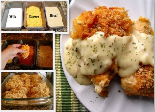 Crispy Cheddar Chicken
